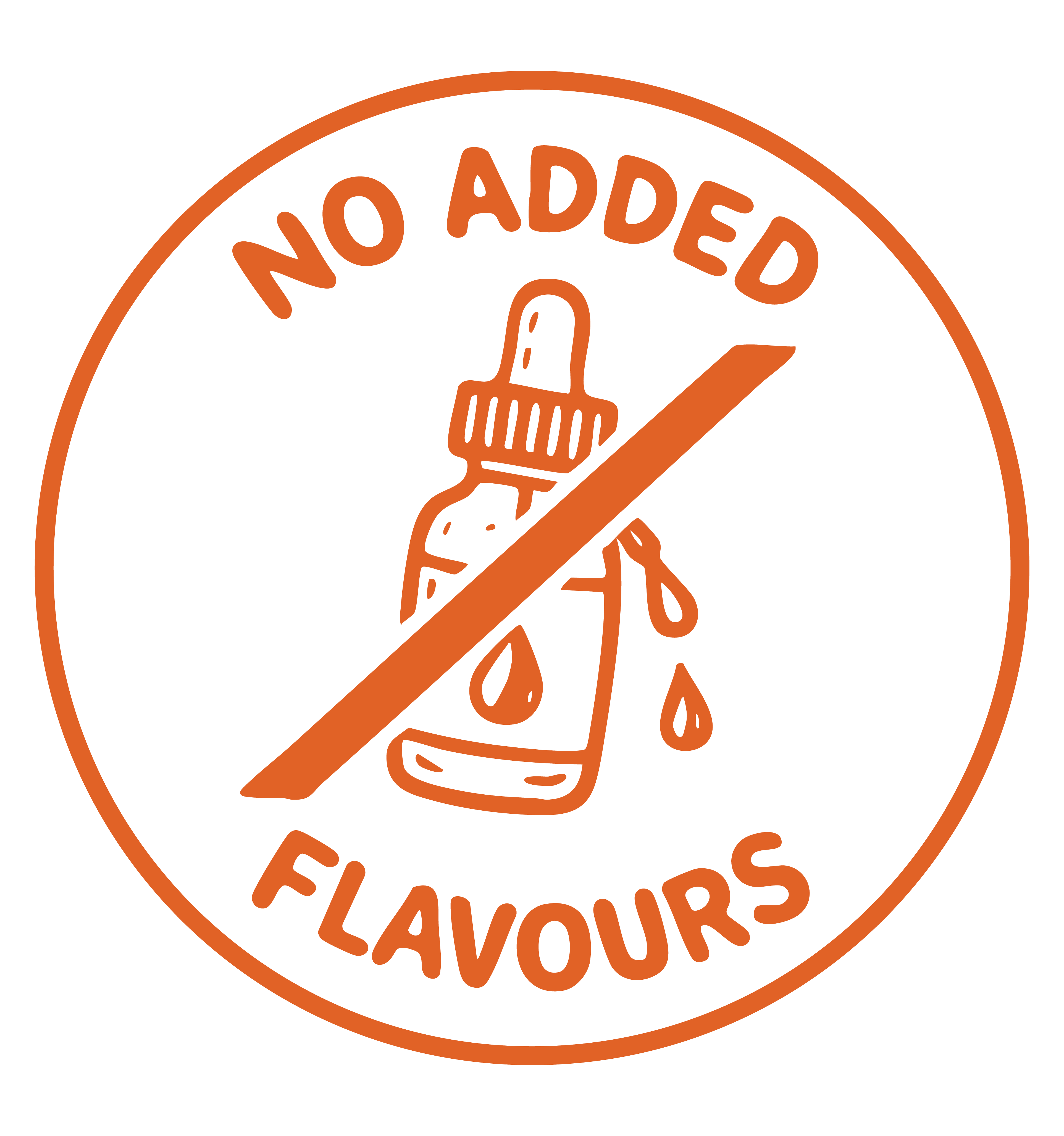 No added flavours No added flavours