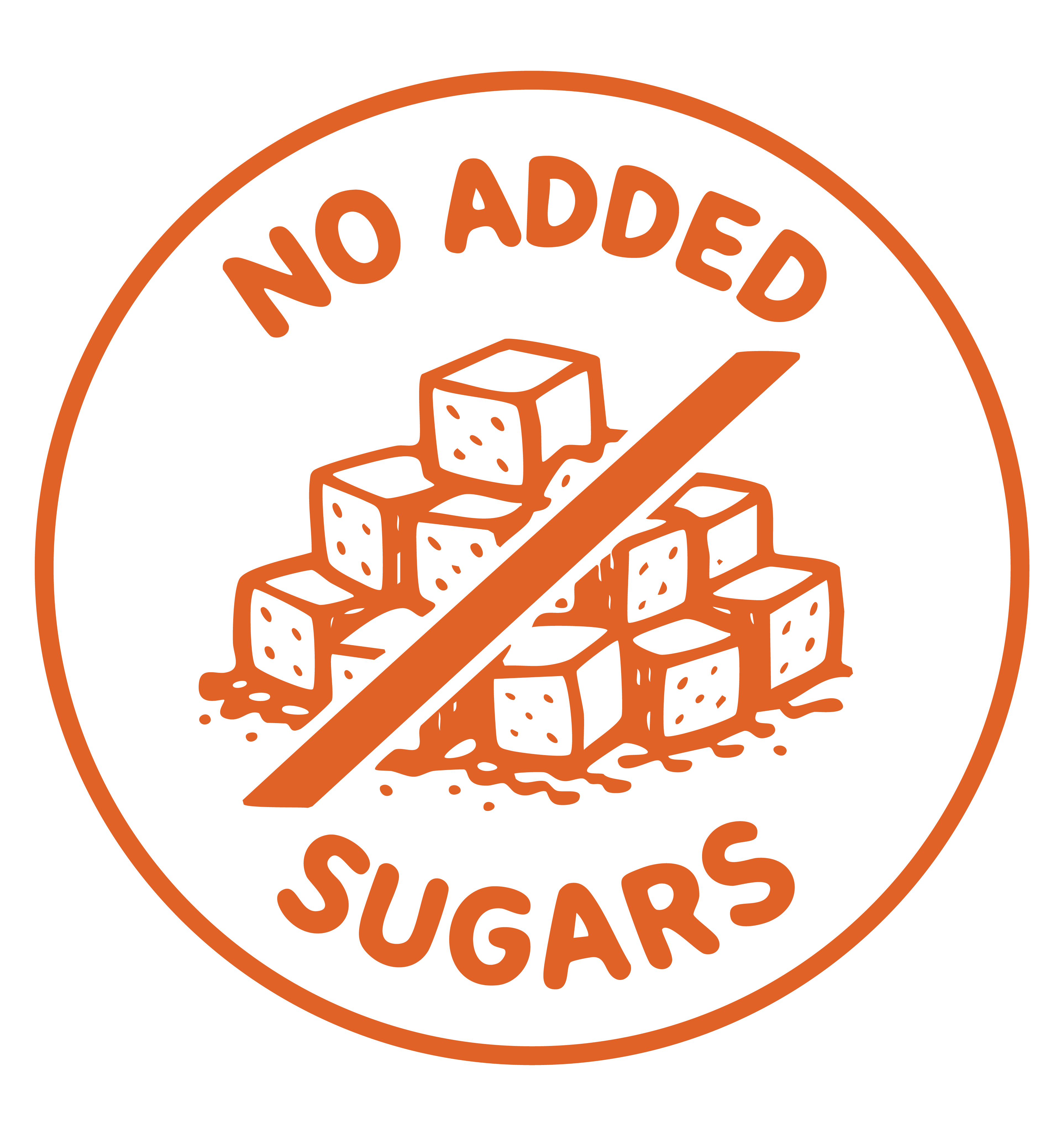 No added sugars