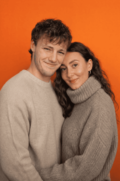 Nicole and Dan, founders